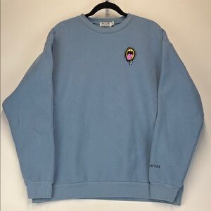 The MAYFAIR GROUP Super Coffee DTF Down To Flavor Sweatshirt Size Small/Medium